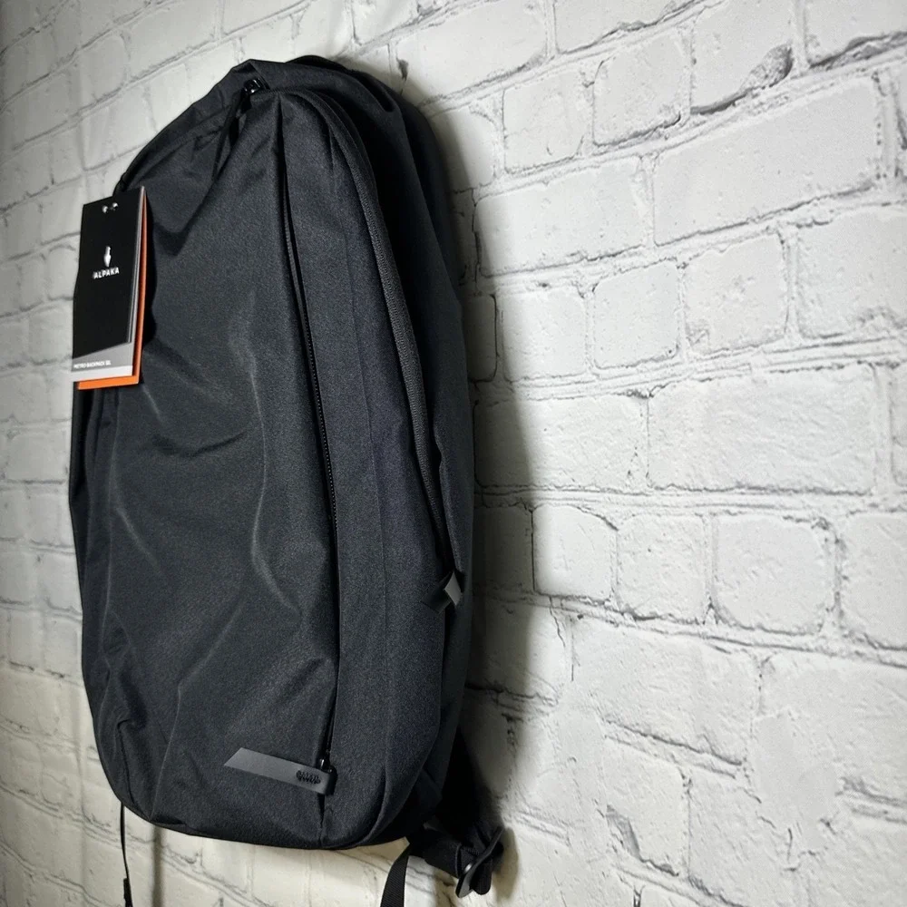 NEW Alpaka Metro Backpack 12L Black Axoflux 300D Laptop Bag Travel School NWT